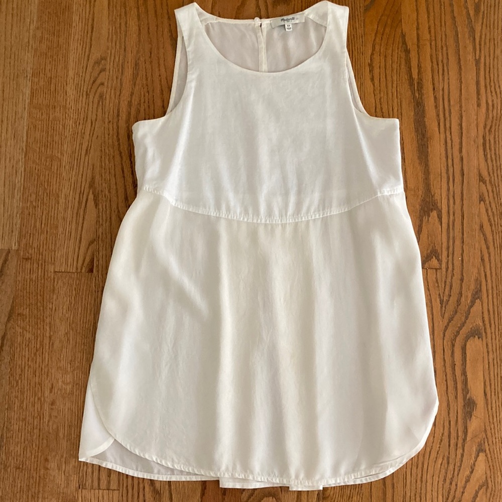 Madewell Sunbask Silk/Cotton Tank